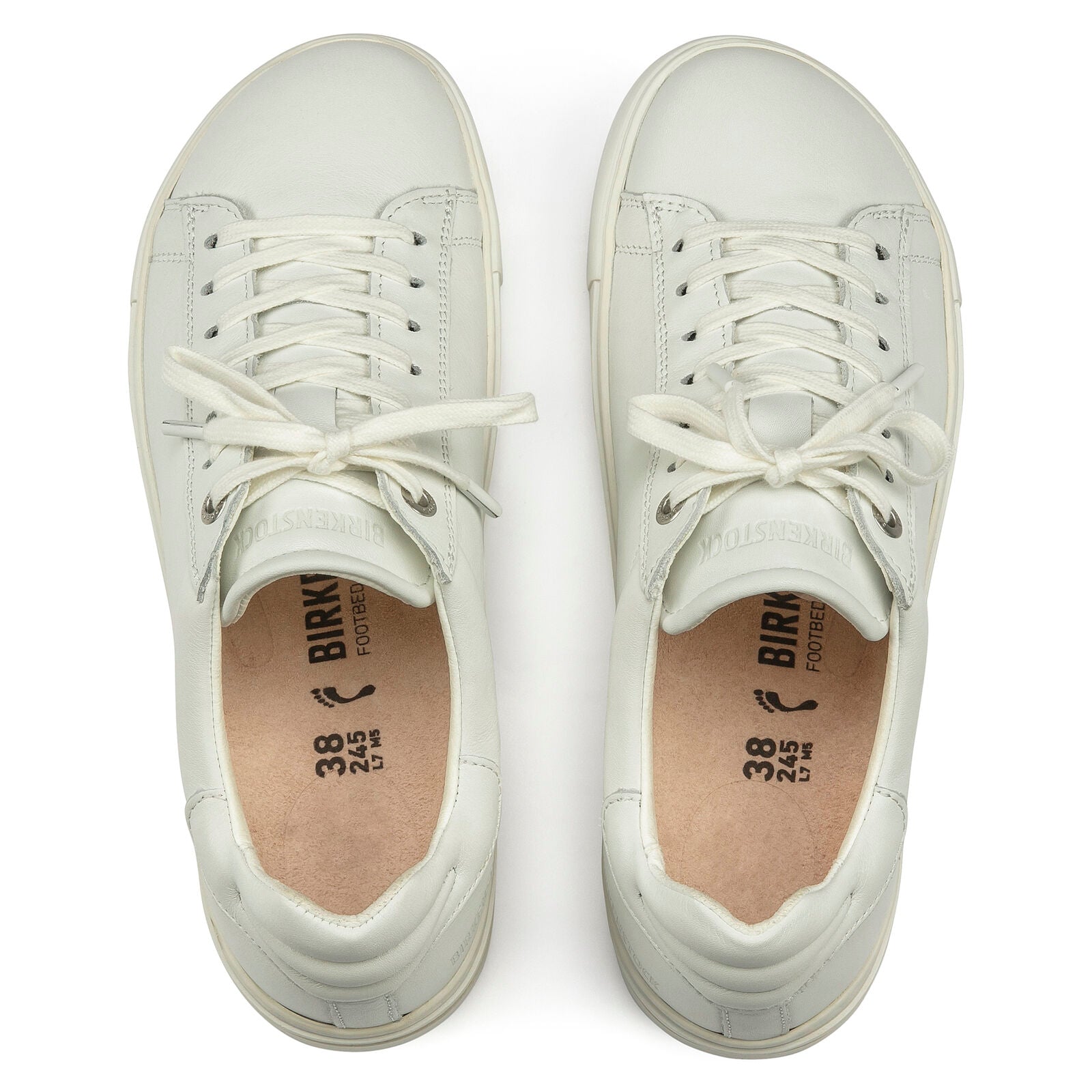 BIRKENSTOCK BEND LOW LEATHER | WHITE