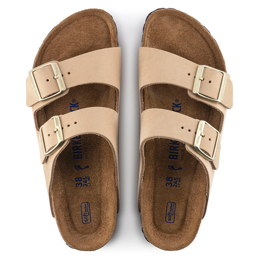 BIRKENSTOCK ARIZONA SOFT FOOTBED | SANDCASTLE