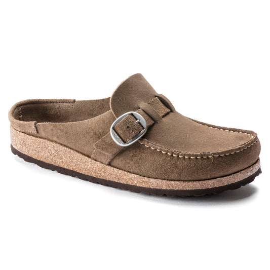 BIRKENSTOCK BUCKLEY SUEDE | GRAY TAUPE