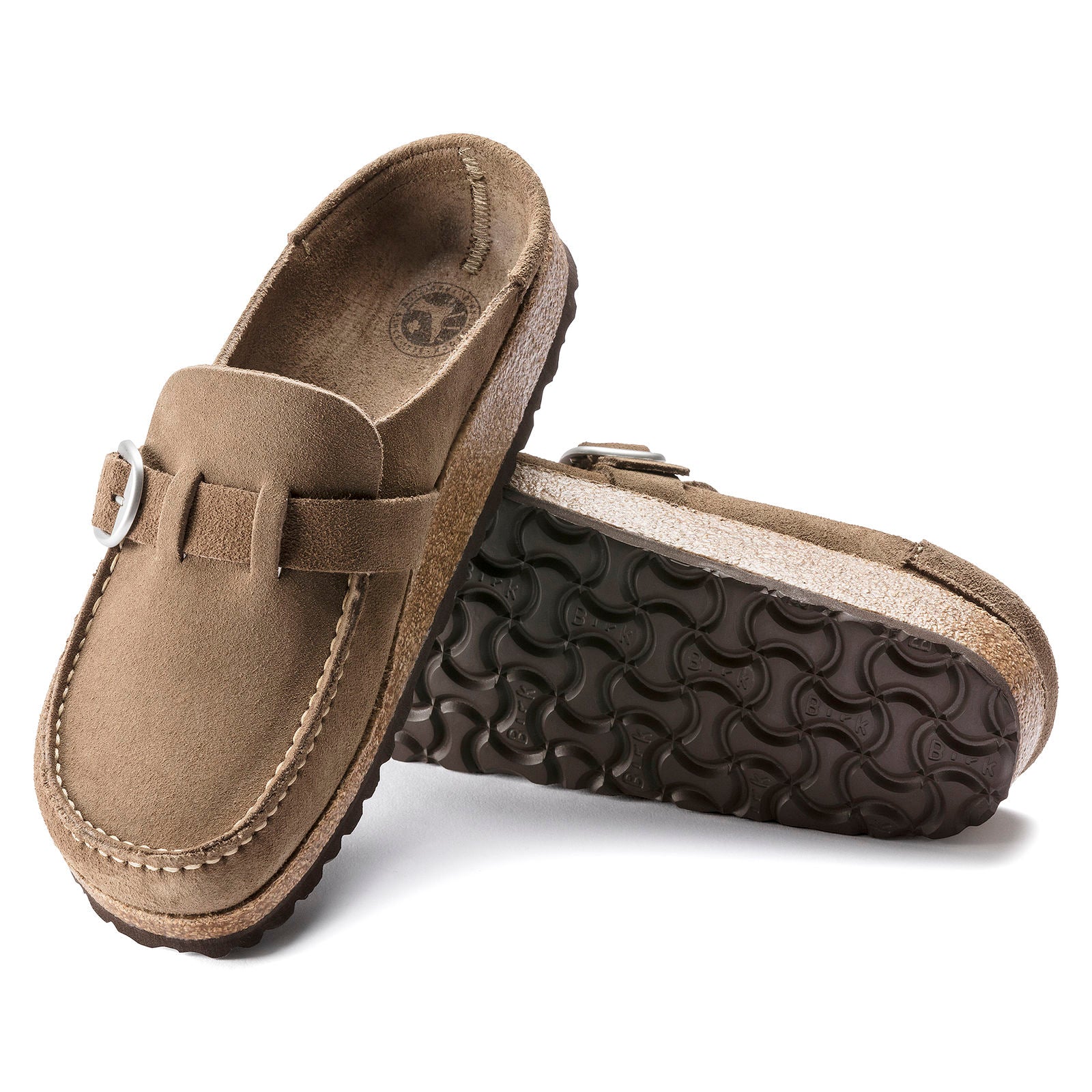 BIRKENSTOCK BUCKLEY SUEDE | GRAY TAUPE