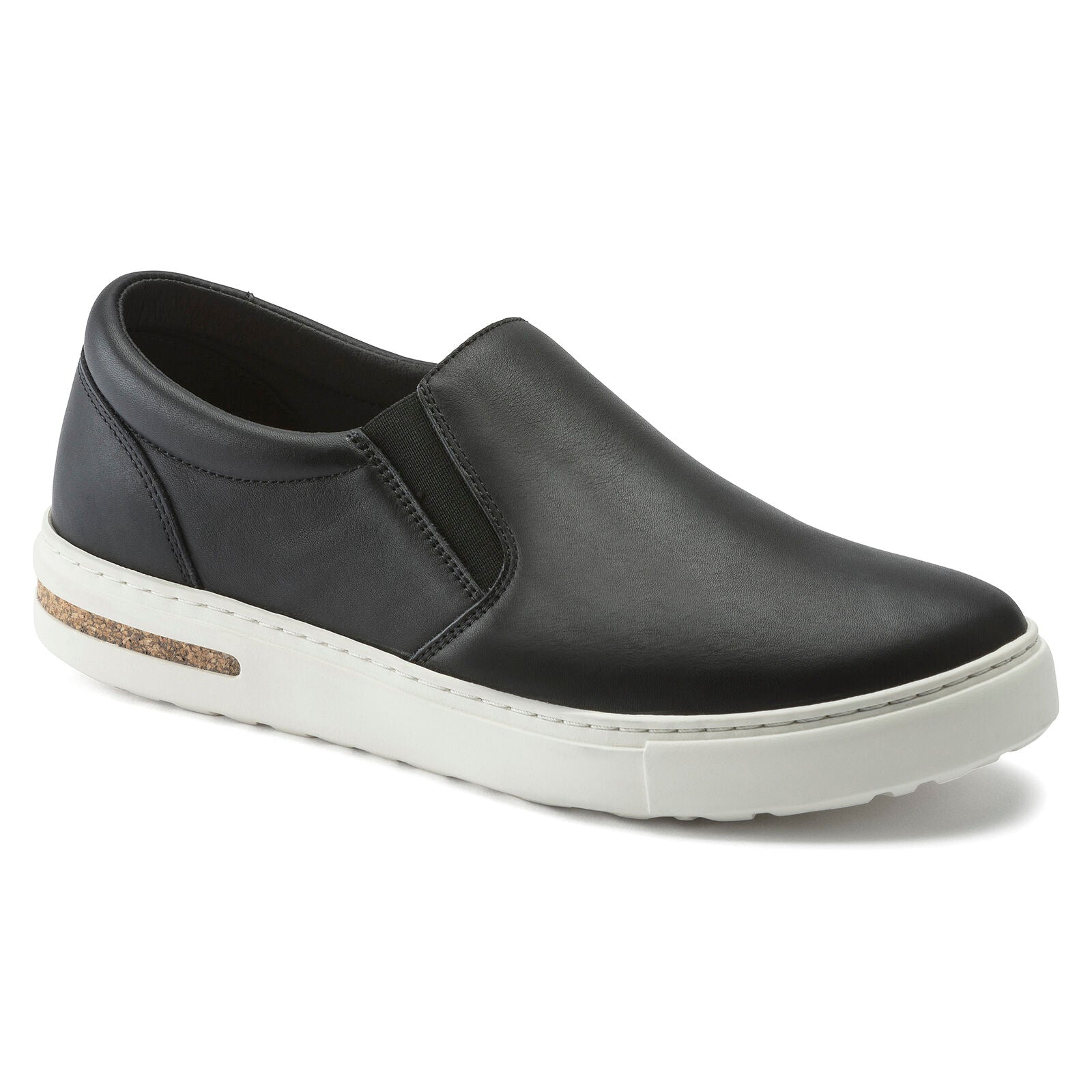 BIRKENSTOCK OSWEGO LEATHER NARROW | BLACK
