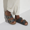 Load image into Gallery viewer, BIRKENSTOCK ARIZONA BOLD LEATHER | BLACK