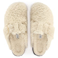 Load image into Gallery viewer, BIRKENSTOCK BOSTON BIG BUCKLE SHEARLING | EGGSHELL