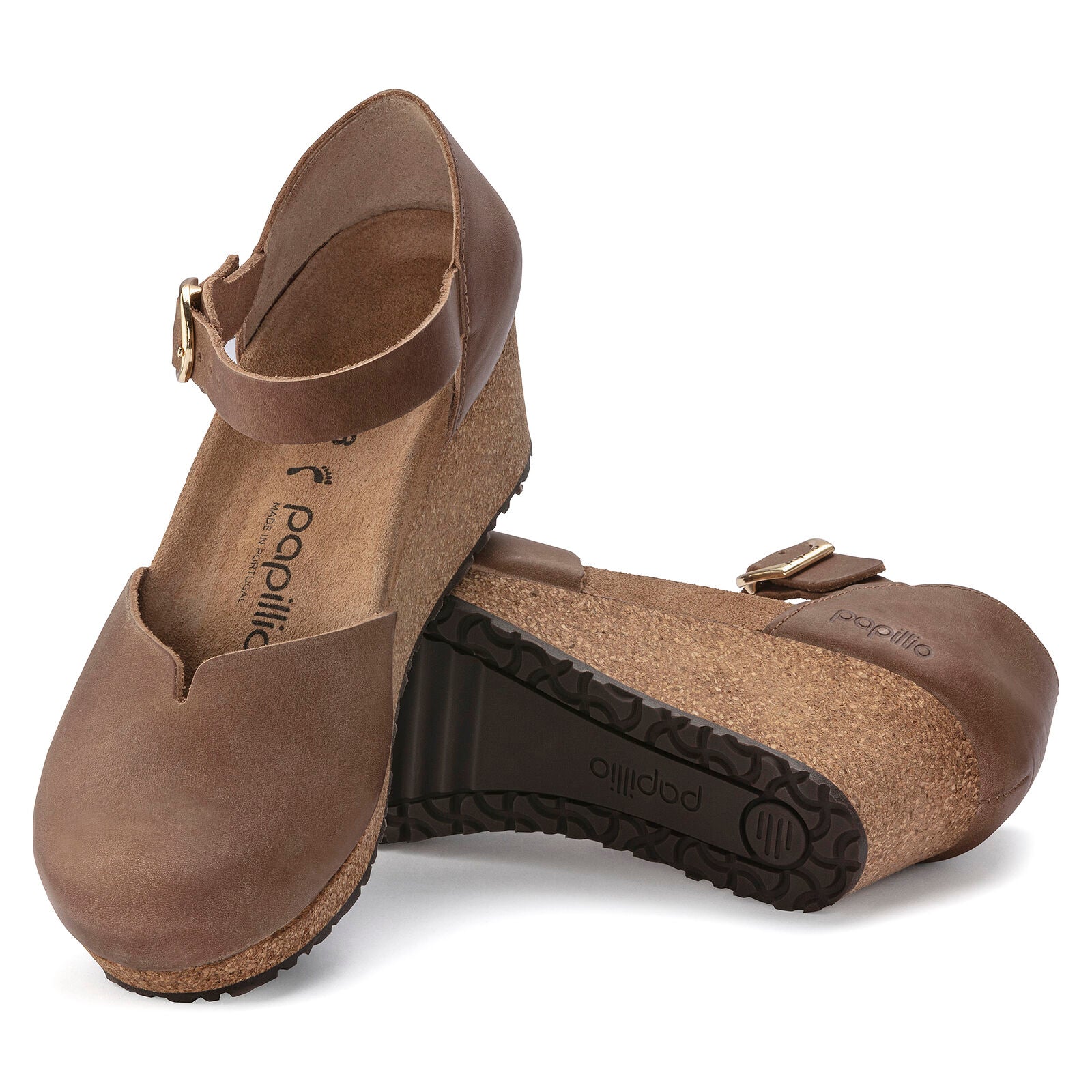 BIRKENSTOCK MARY OILED LEATHER | COGNAC