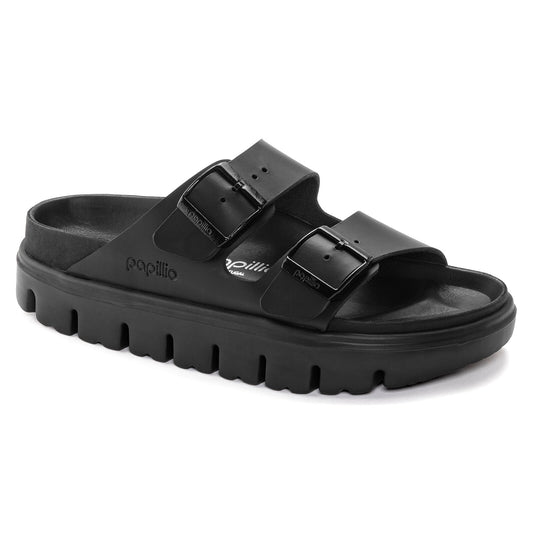 BIRKENSTOCK ARIZONA CHUNKY LEATHER | BLACK