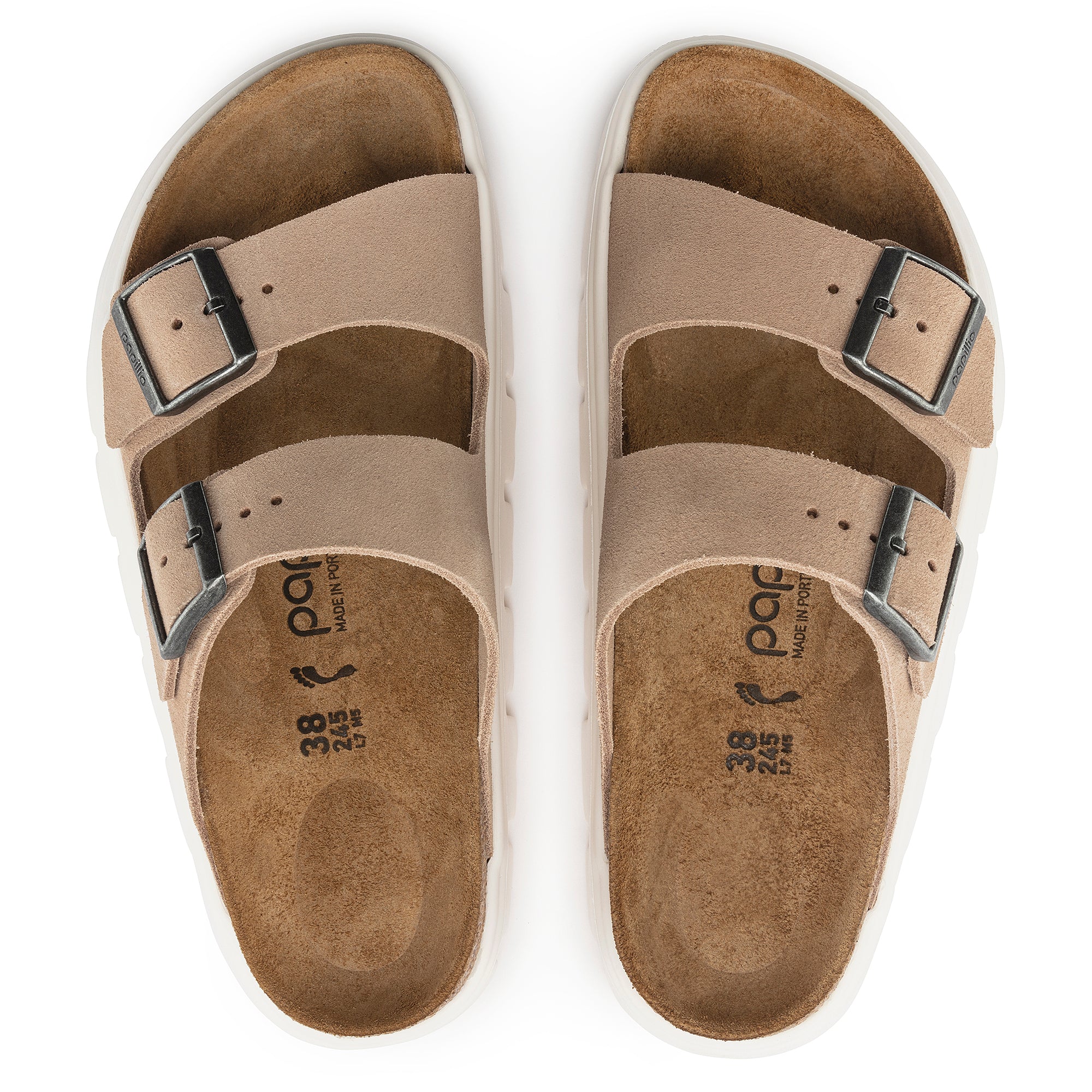 BIRKENSTOCK ARIZONA CHUNKY LEATHER | WARM SAND