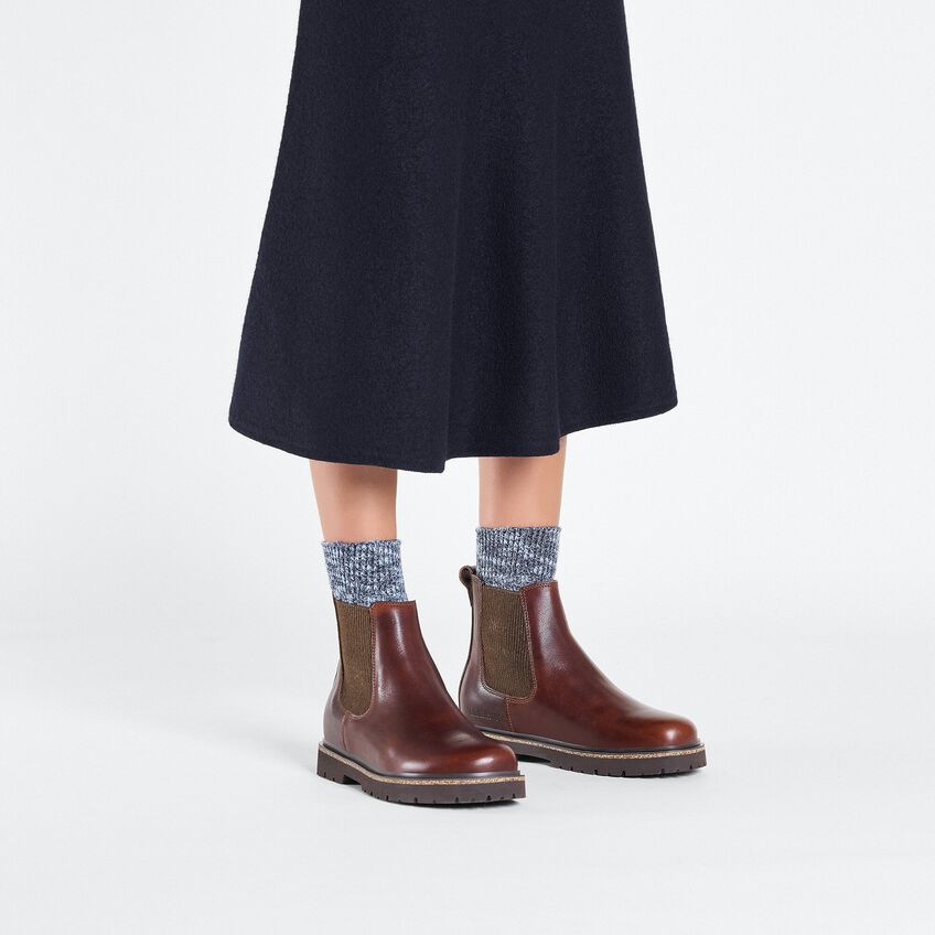 BIRKENSTOCK HIGHWOOD SLIP ON | CHOCOLATE