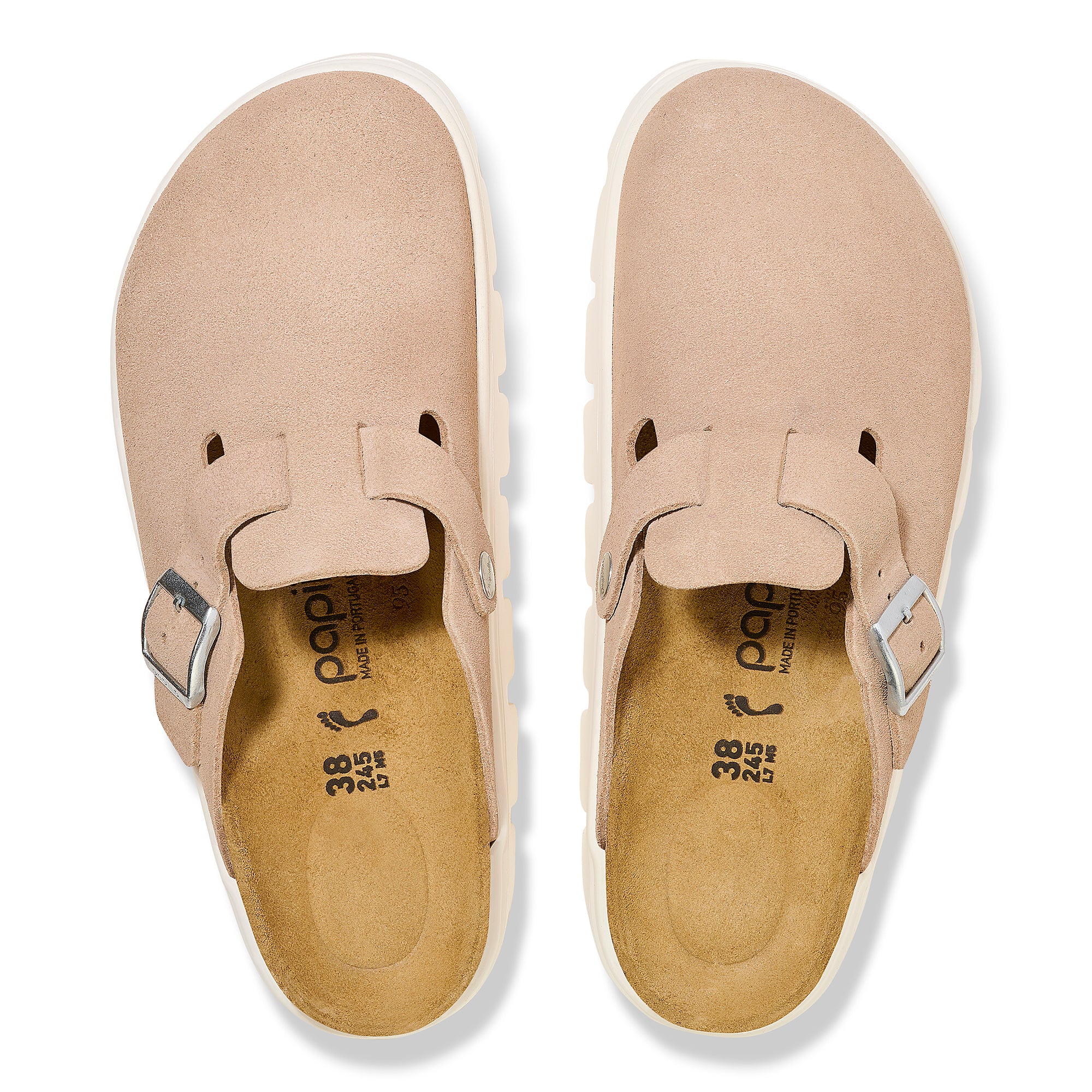 BIRKENSTOCK BOSTON CHUNKY SUEDE | WARM SAND