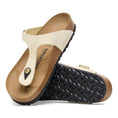 Load image into Gallery viewer, BIRKENSTOCK GIZEH NUBUCK | ECRU