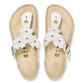 Load image into Gallery viewer, BIRKENSTOCK GIZEH FLOWER LEATHER | WHITE