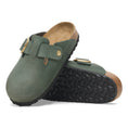 Load image into Gallery viewer, BIRKENSTOCK BOSTON BIG BUCKLE NUBUCK | THYME
