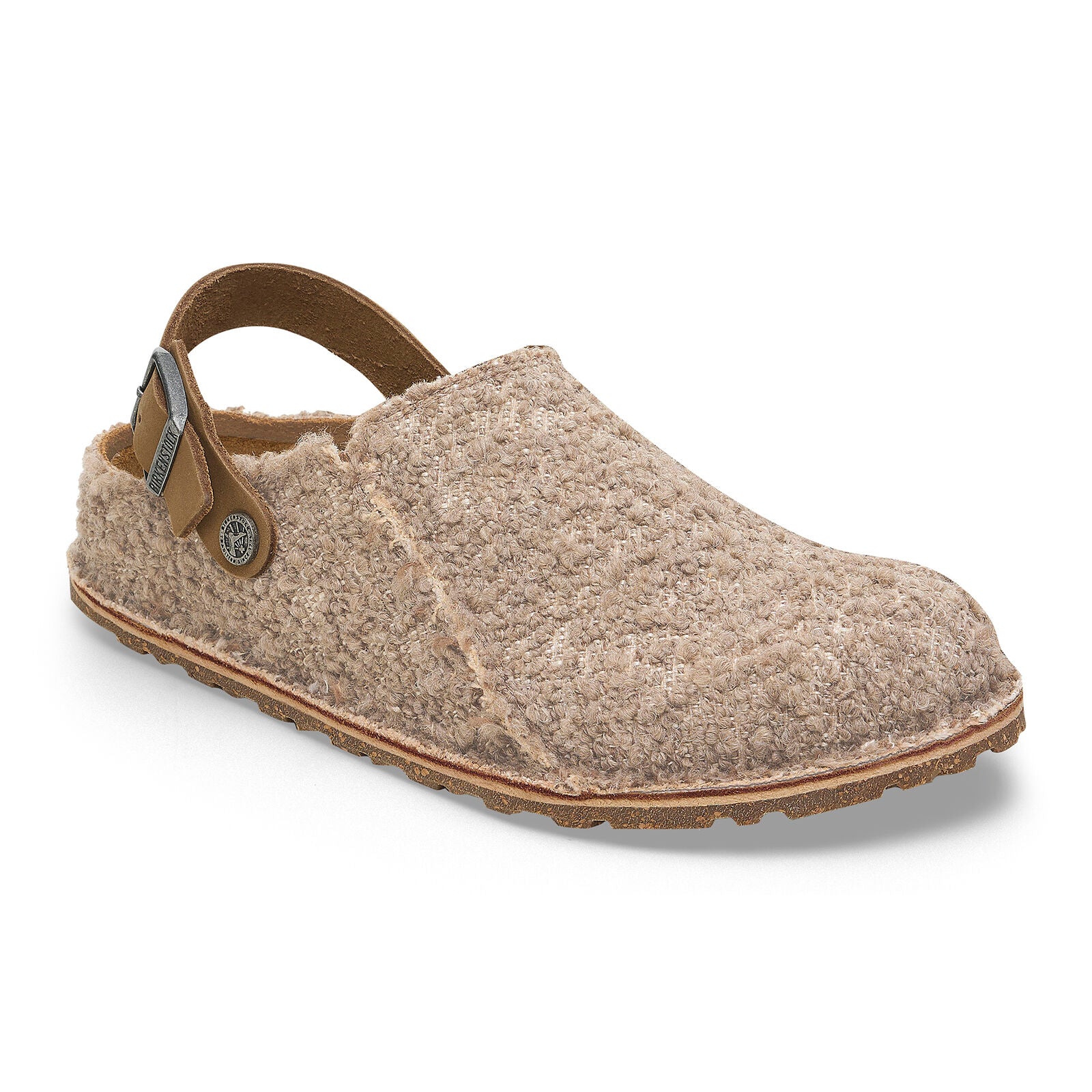 BIRKENSTOCK LUTRY BOUCLE | GRAY TAUPE