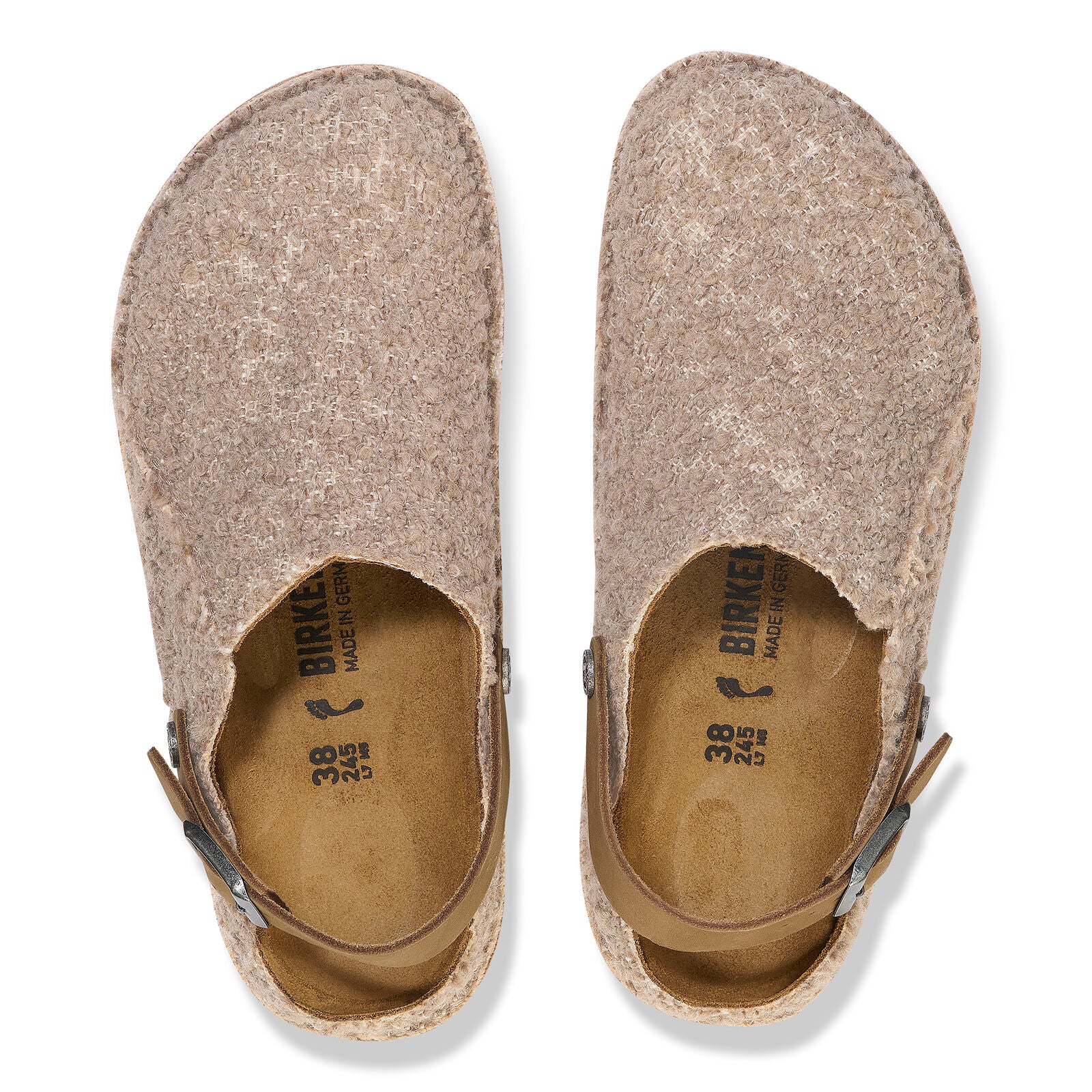 BIRKENSTOCK LUTRY BOUCLE | GRAY TAUPE