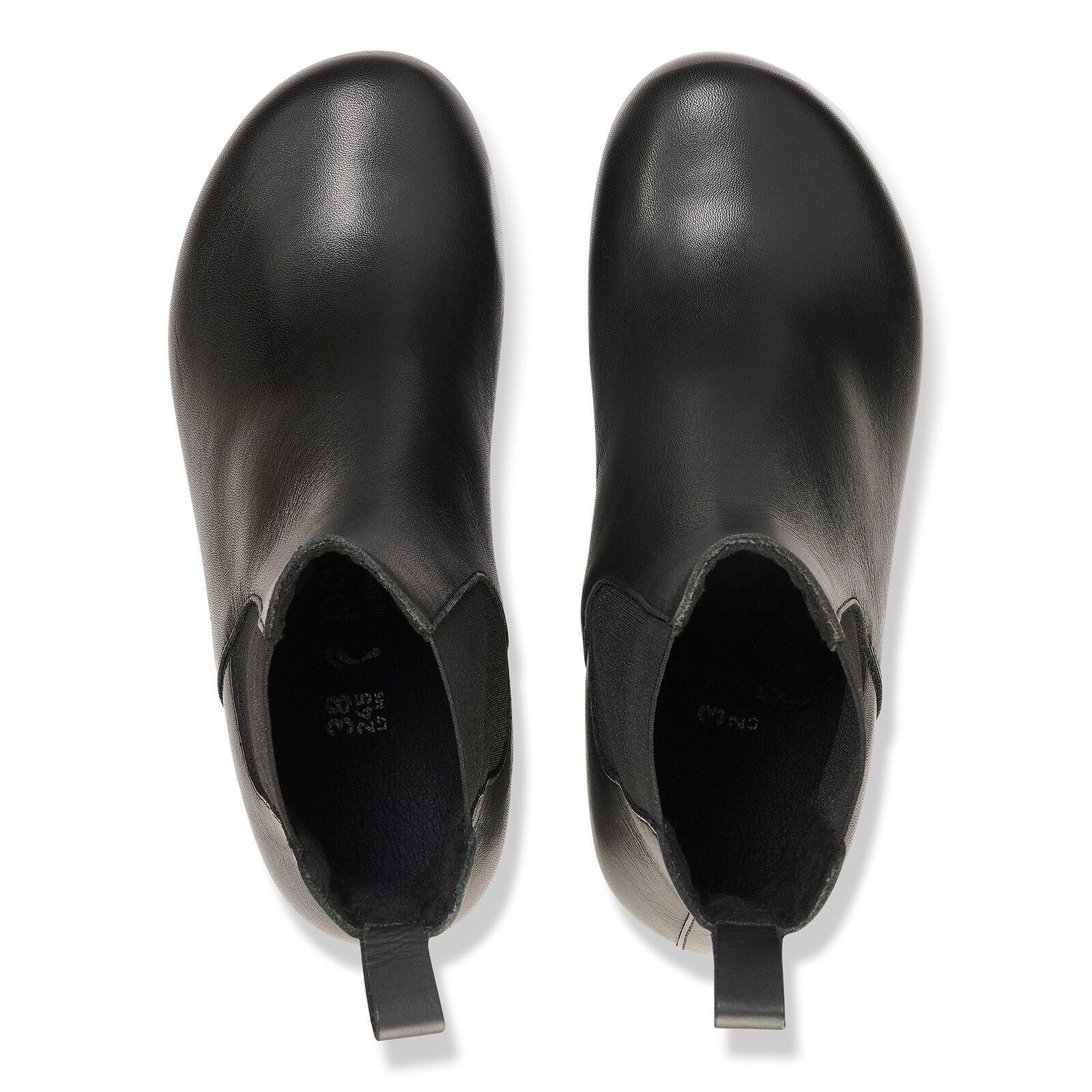 BIRKENSTOCK EBBA PULL ON LEATHER | BLACK