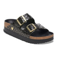 Load image into Gallery viewer, BIRKENSTOCK ARIZONA FLEX PLATFORM PATENT | BLACK