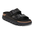 Load image into Gallery viewer, BIRKENSTOCK ARIZONA CHUNKY BIRKO FLOR | BLACK