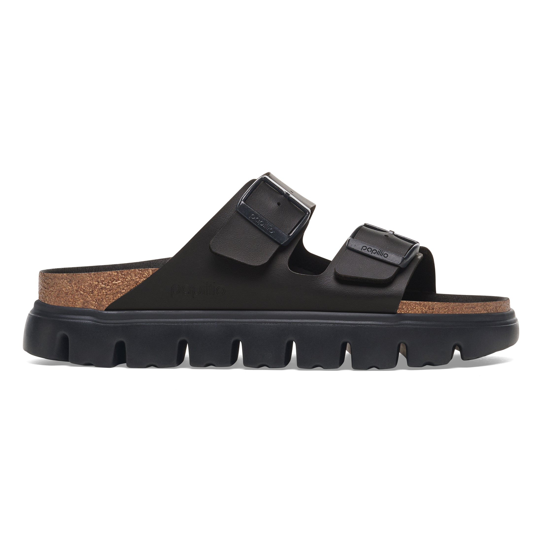 BIRKENSTOCK ARIZONA CHUNKY BIRKO FLOR | BLACK