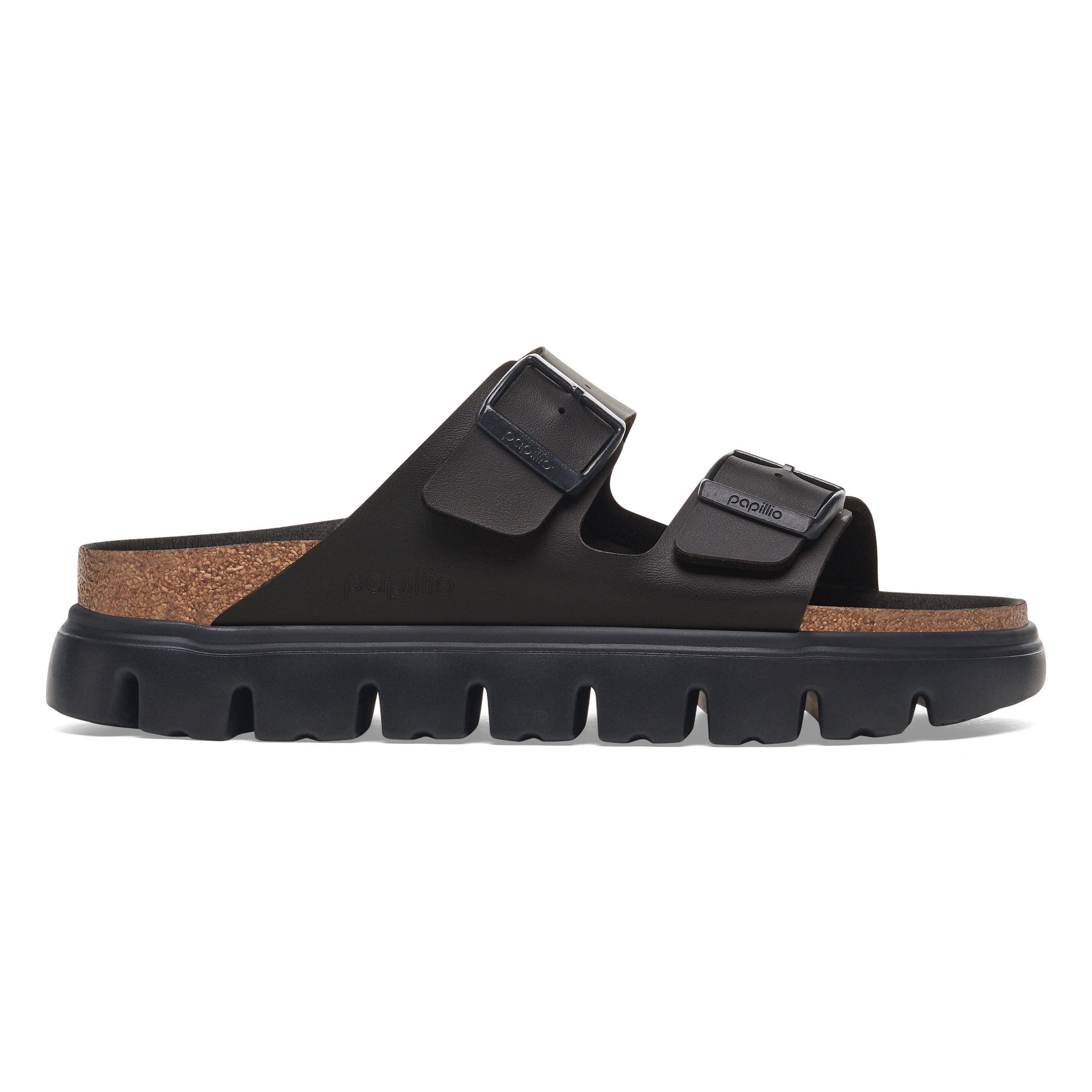 BIRKENSTOCK ARIZONA CHUNKY BIRKO FLOR | BLACK