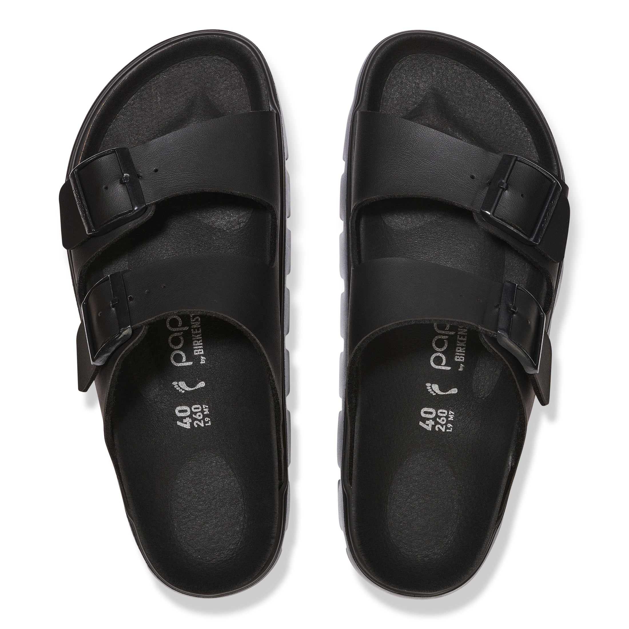 BIRKENSTOCK ARIZONA CHUNKY BIRKO FLOR | BLACK
