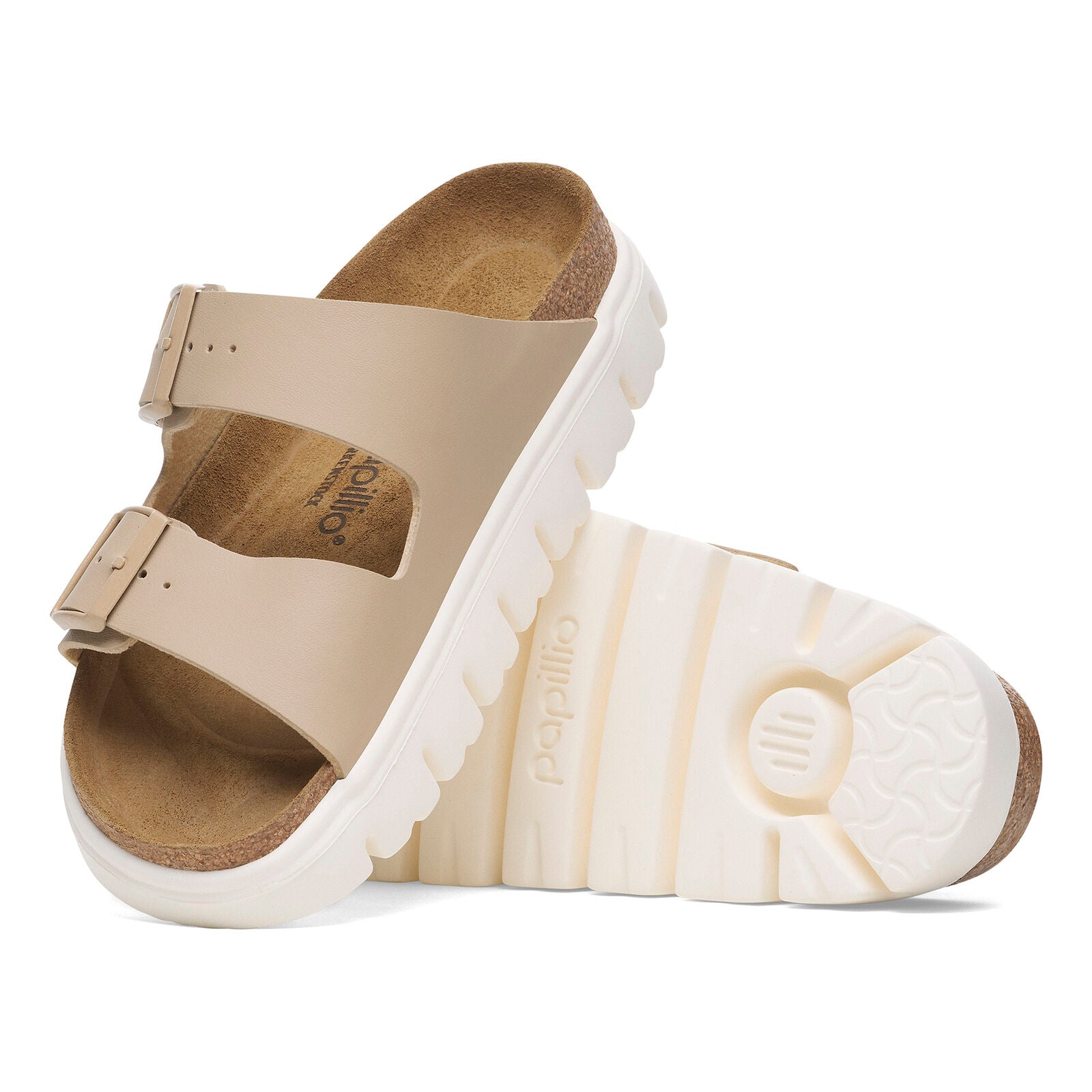 BIRKENSTOCK ARIZONA CHUNKY BIRKO FLOR | SANDCASTLE