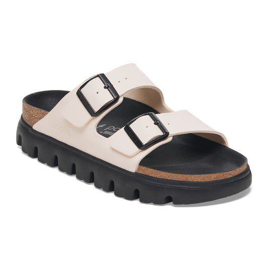 BIRKENSTOCK ARIZONA CHUNKY BIRKO FLOR | EGGSHELL