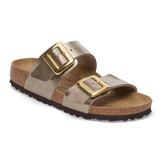 BIRKENSTOCK SYDNEY LUXE BUCKLE | TAUPE