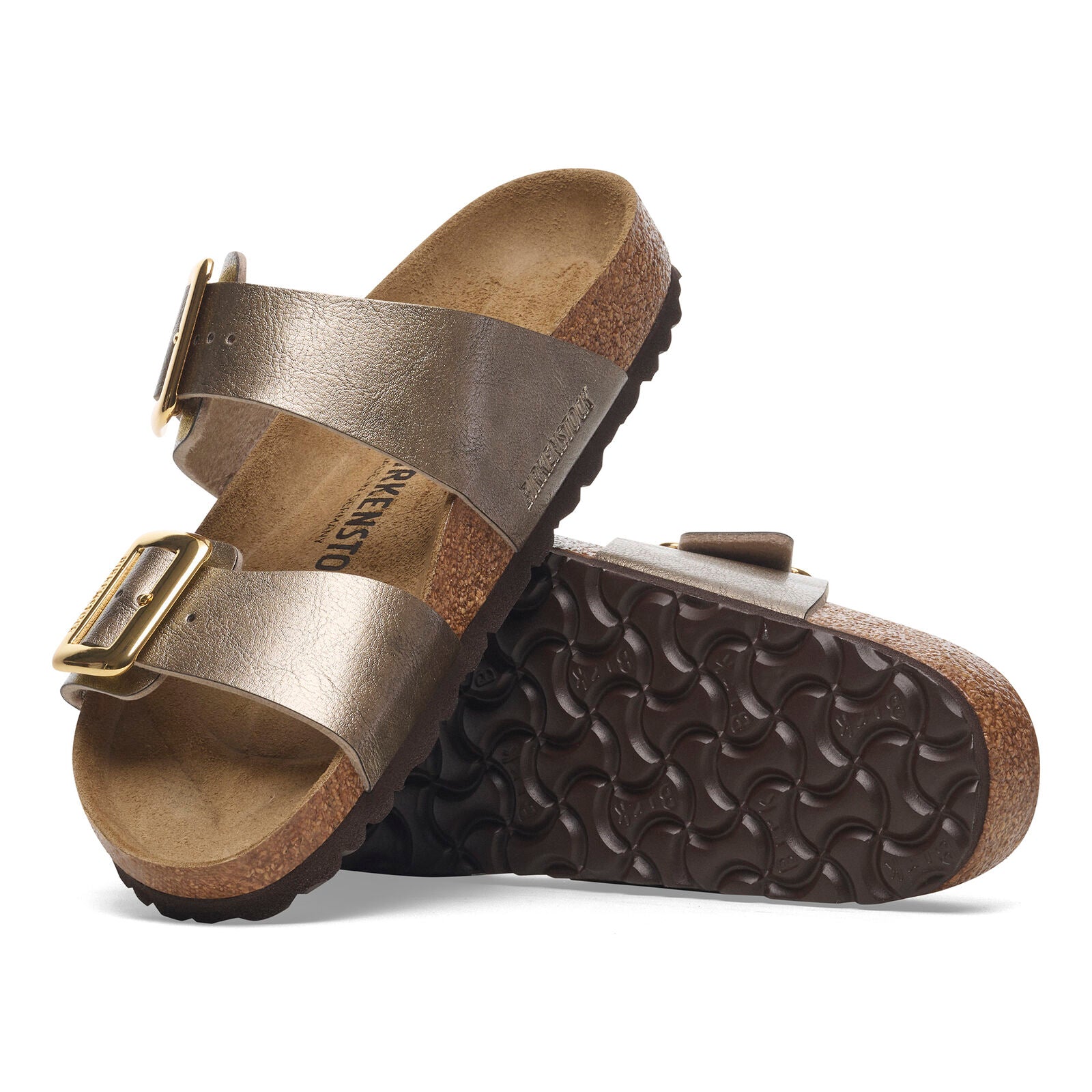 BIRKENSTOCK SYDNEY LUXE BUCKLE | TAUPE