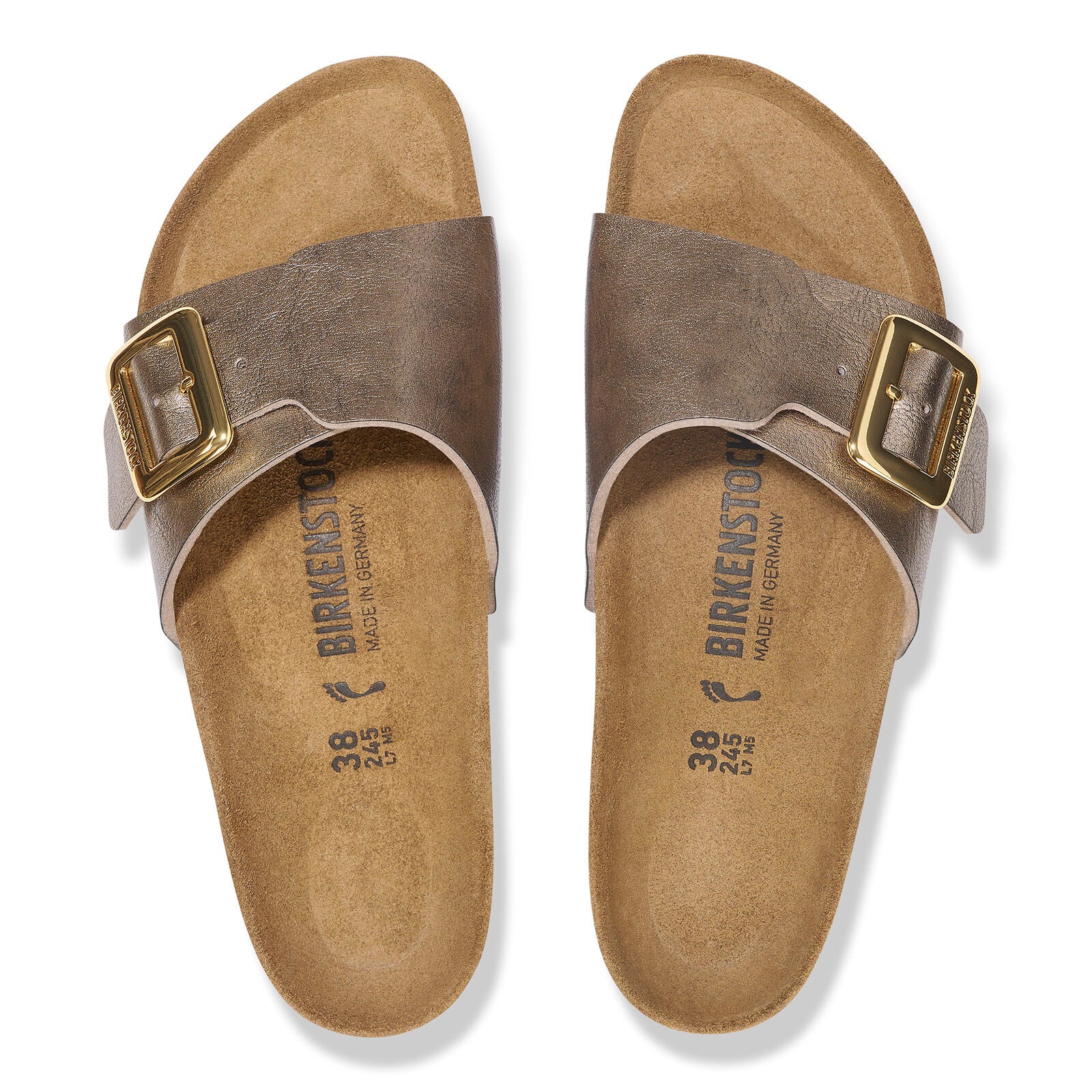 BIRKENSTOCK CATALINA LUXE BUCKLE | TAUPE