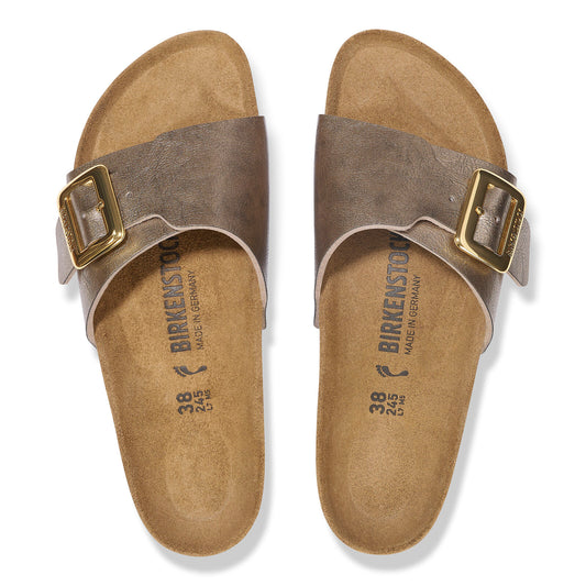 BIRKENSTOCK CATALINA LUXE BUCKLE | TAUPE