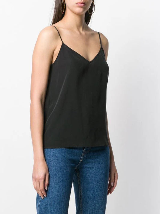 EQUIPMENT LAYLA SILK CAMI | Black