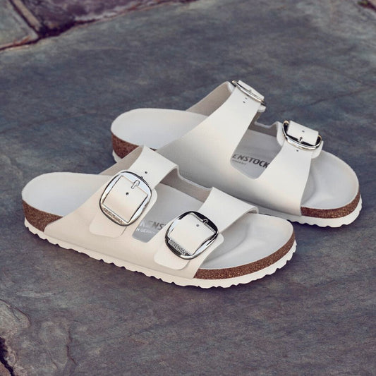 BIRKENSTOCK ARIZONA BIG BUCKLE Leather | White