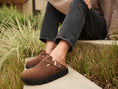 Load image into Gallery viewer, BIRKENSTOCK BOSTON CHUNKY SUEDE | DARK TEA