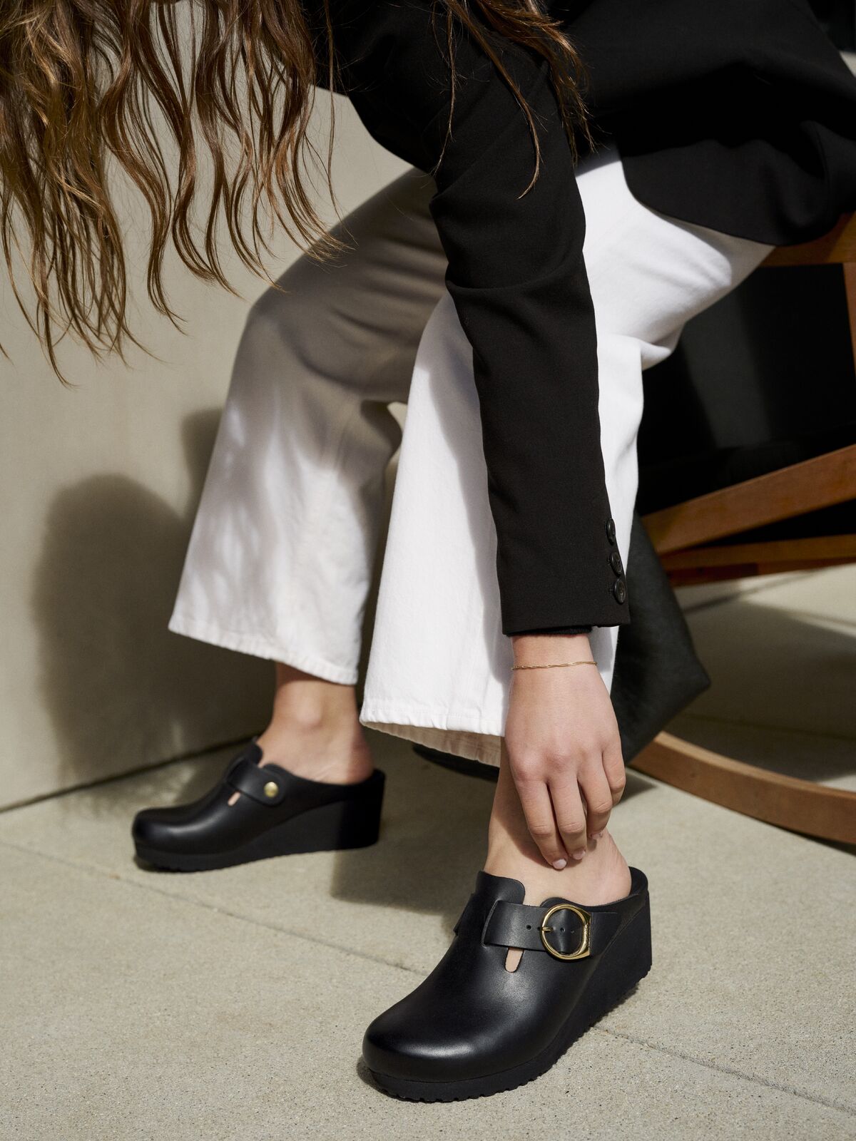 BIRKENSTOCK FANNY RING BUCKLE | BLACK – THE HEN HOUSE