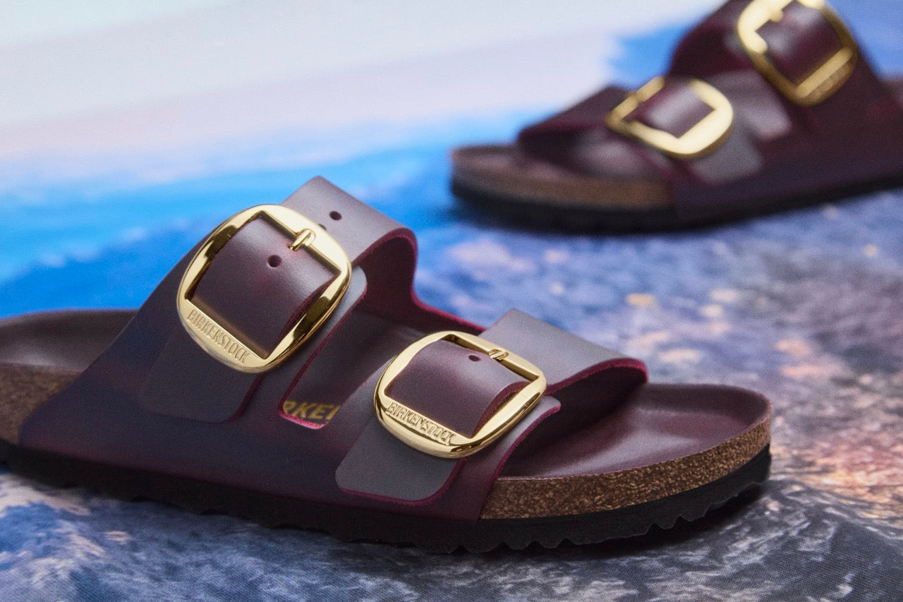 BIRKENSTOCK ARIZONA BIG BUCKLE LEATHER | ZINFANDEL | The Hen House