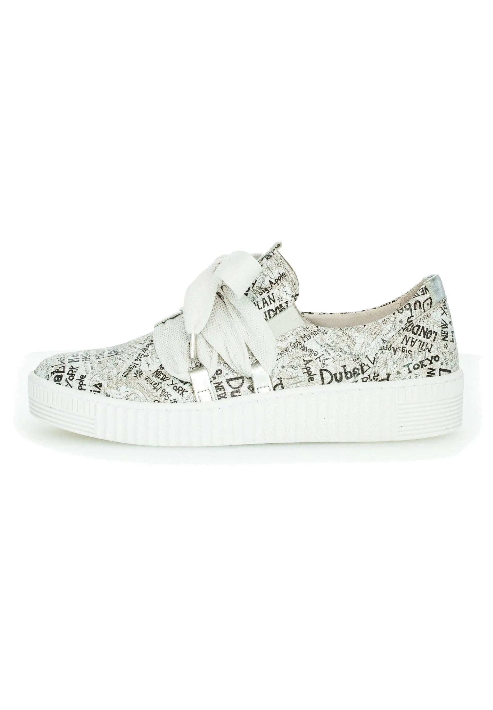 GABOR PRINTED LEATHER SHOE - SLIP ON
