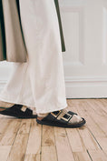 Load image into Gallery viewer, BIRKENSTOCK ARIZONA DROPLET BUCKLE | BLACK