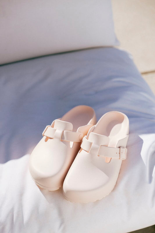 BIRKENSTOCK BOSTON EVA | LIGHT ROSE