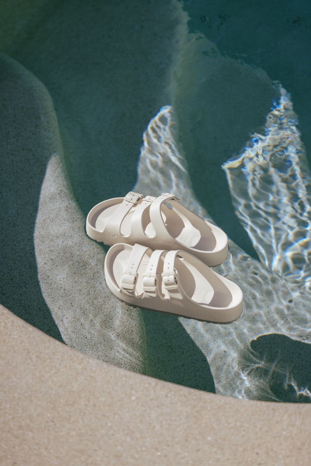 BIRKENSTOCK FLORIDA FLEX PLATFORM EVA | EGGSHELL