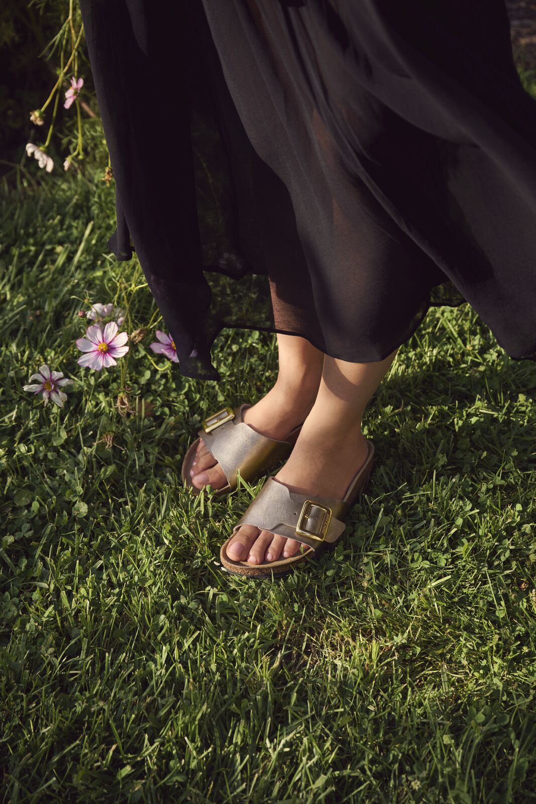 BIRKENSTOCK CATALINA LUXE BUCKLE | TAUPE