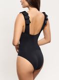 Load image into Gallery viewer, EMPREINTE SWIMSUIT PODIUM | BLACK