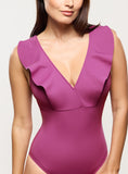 Load image into Gallery viewer, EMPREINTE SWIMSUIT WAVE  | ORCHID