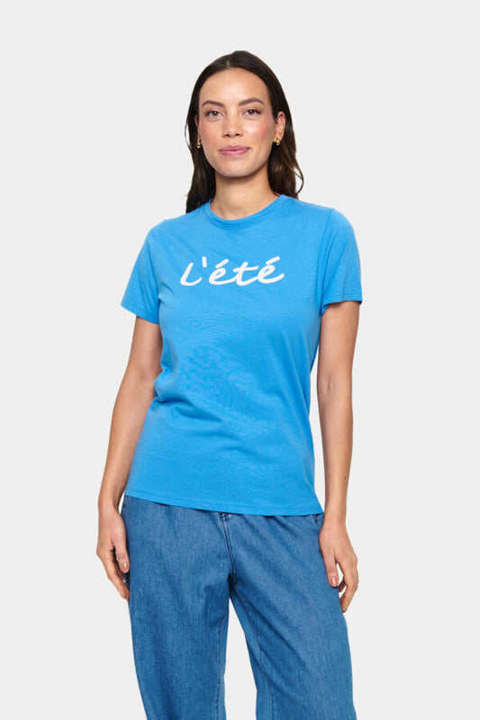 SZ KORTNEA TEE | CAMPANULA BLUE