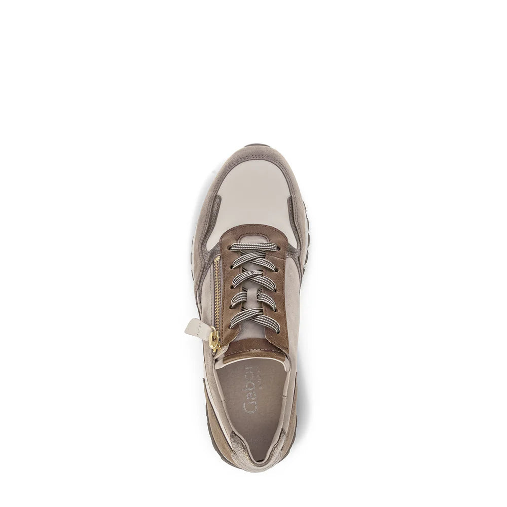GABOR COMFORT SNEAKER | LATTE/BEIGE