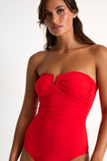 Load image into Gallery viewer, Classic Bandeau One-Piece Swimsuit - 42660-08-300