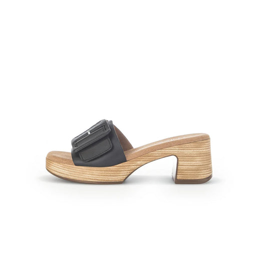 GABOR COMFORT MULE | BLACK