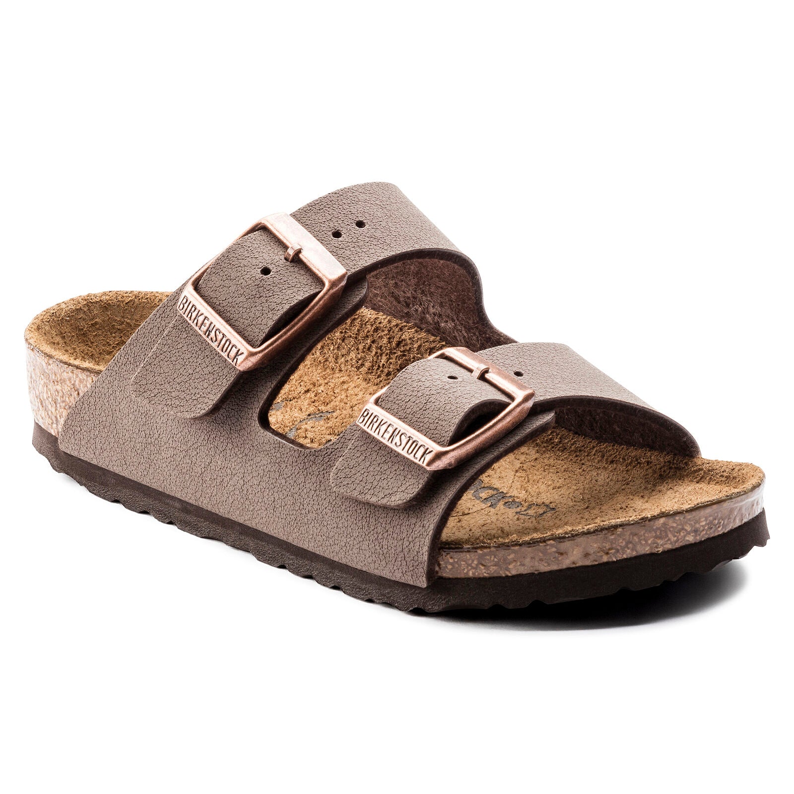 BIRKENSTOCK ARIZONA KIDS BIRKIBUC | MOCHA