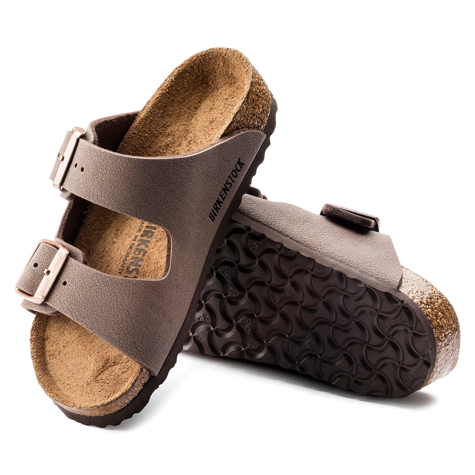 BIRKENSTOCK ARIZONA KIDS BIRKIBUC | MOCHA