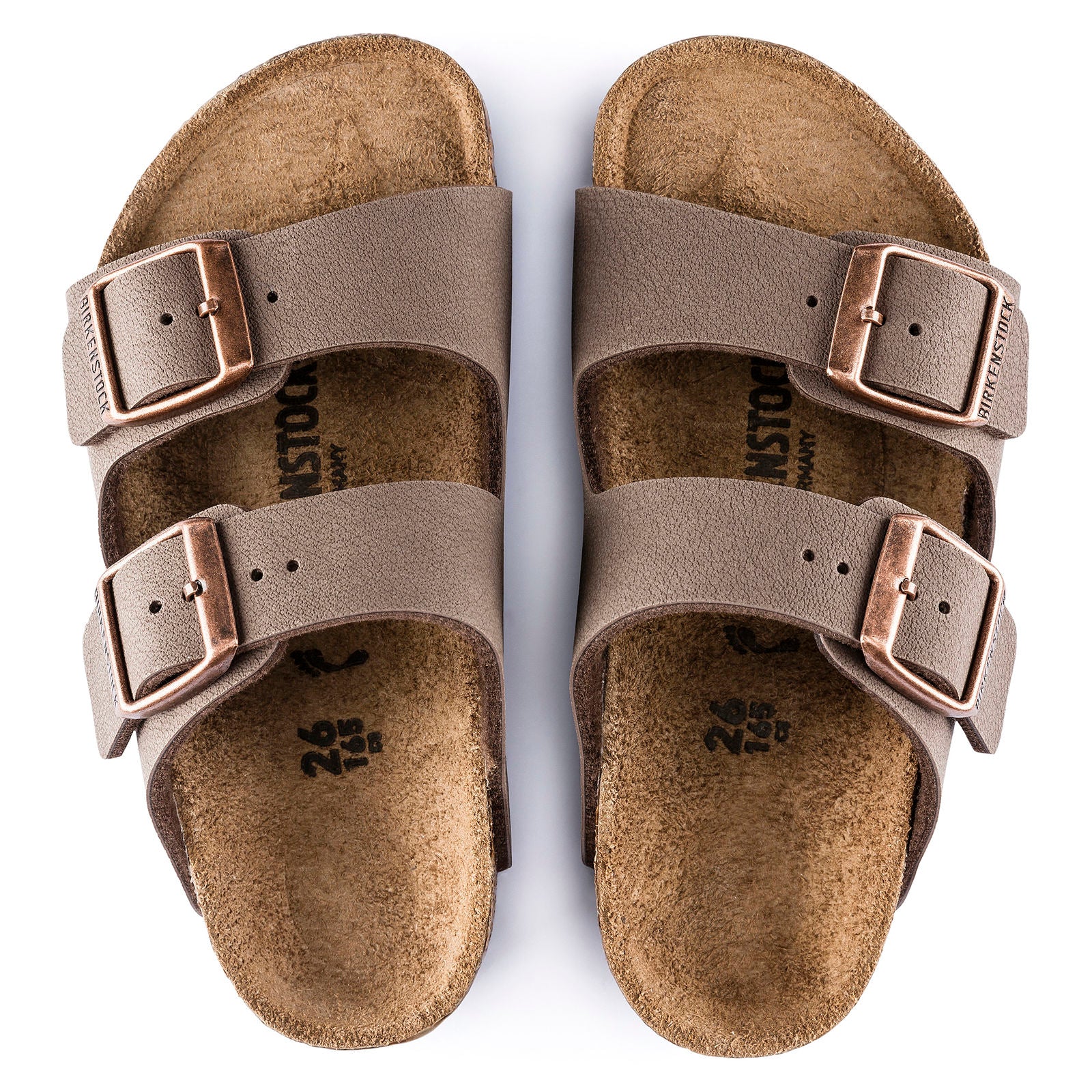 BIRKENSTOCK ARIZONA KIDS BIRKIBUC | MOCHA