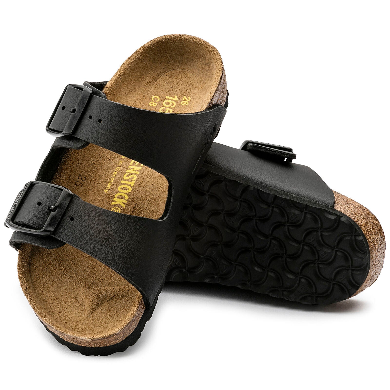 BIRKENSTOCK ARIZONA KIDS BIRKO FLOR | BLACK