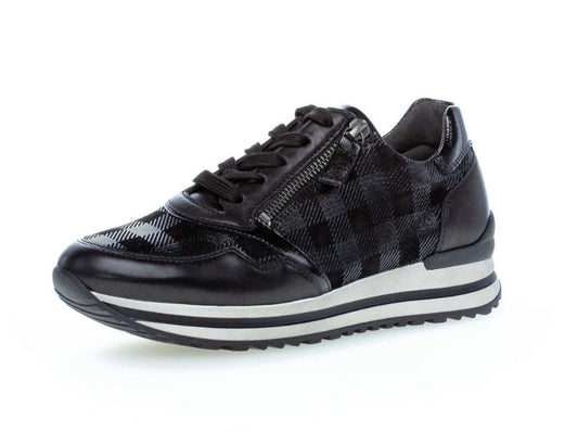 GABOR LACED FASHION TRAINER